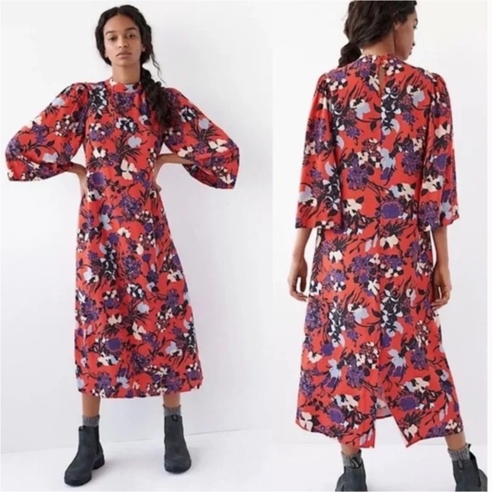 Porridge Clothing by Anthropologie Angelique maxi dress Size Small